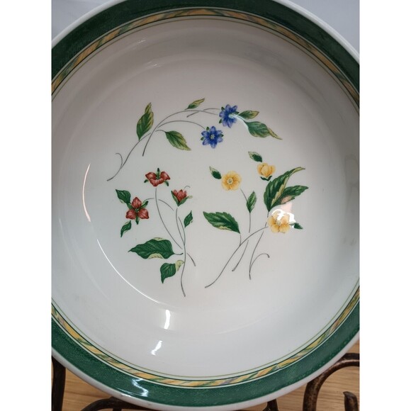 Vintage Hankook St James Wild Flower Bowl Set Of 2 - Picture 5 of 7